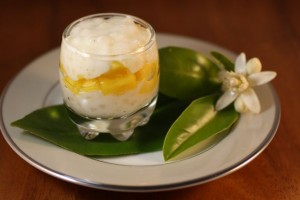 Heart-Healthy Mango Tapioca Verrine