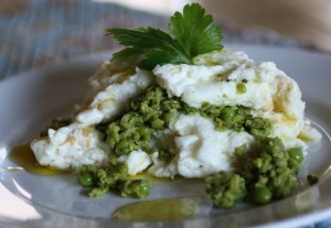 Light and Lovely Pea & Mint Omelette