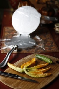 Squash Blossom Tortillas