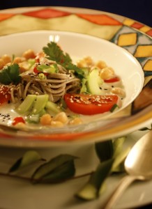 Summer-in-Winter Soba Soup