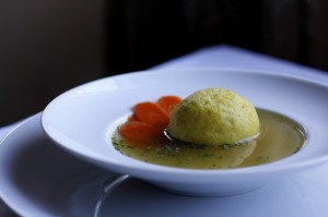 Saffron Matzoh Balls