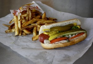 What makes a classic Chicago-style Hot Dog?