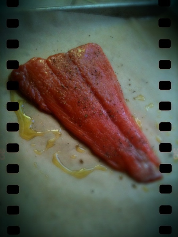 Fresh Wild King Salmon Filet