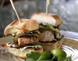 Grilled Baja Fish Torta