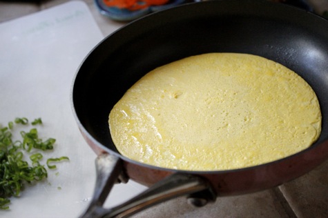 korean egg omelette