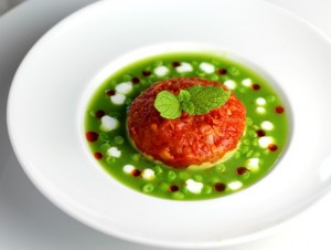 Spring Bliss: Sugar Snap Pea, Avocado, Tomato, Mint