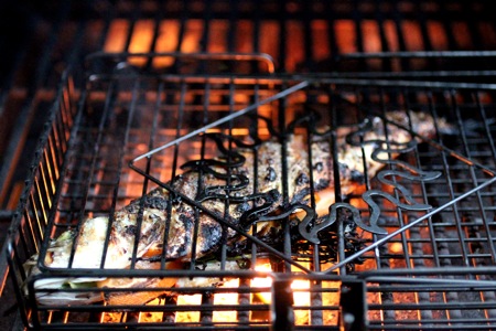 how to grill loup de mer, loup de mer grille