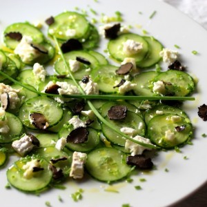 A Heavenly Dinner Featuring Truffle Carpaccio