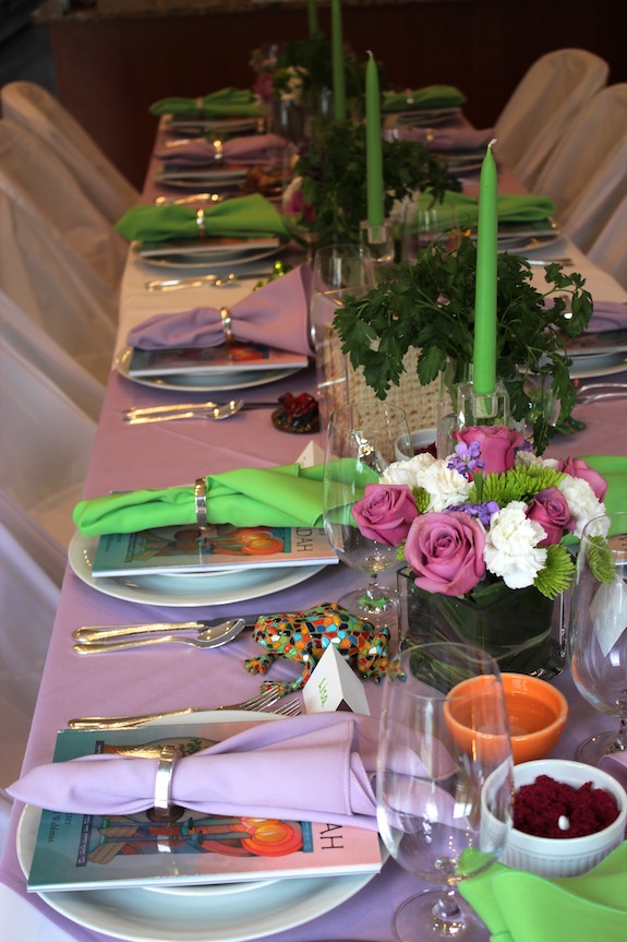 passover table setting