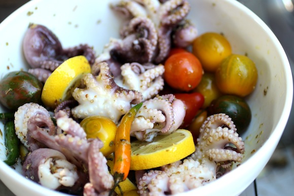 charred octopus recipe