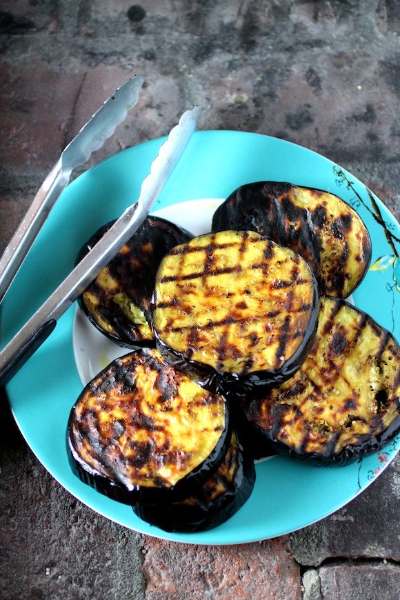 how to grill eggplant 