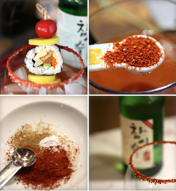 Korean Soju Kimbap Bloody Mary