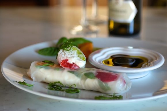 "End of Summer Rolls" Caprese-Style