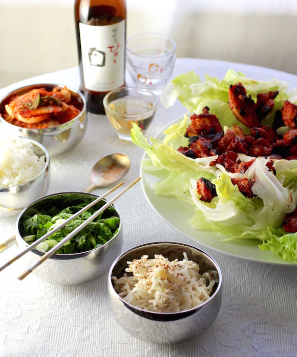 Unique Korean Banchan: A White Seaweed Salad