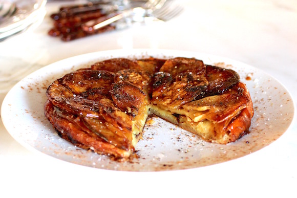 Caramelized Upside-Down French Sweet Potato Pie {Tarte Tatin}