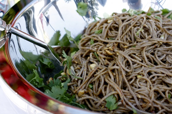 buckwheat soba noodle salad