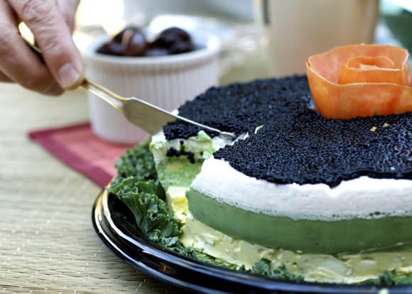 caviar cake