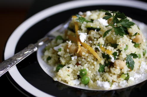 couscous salad with feta