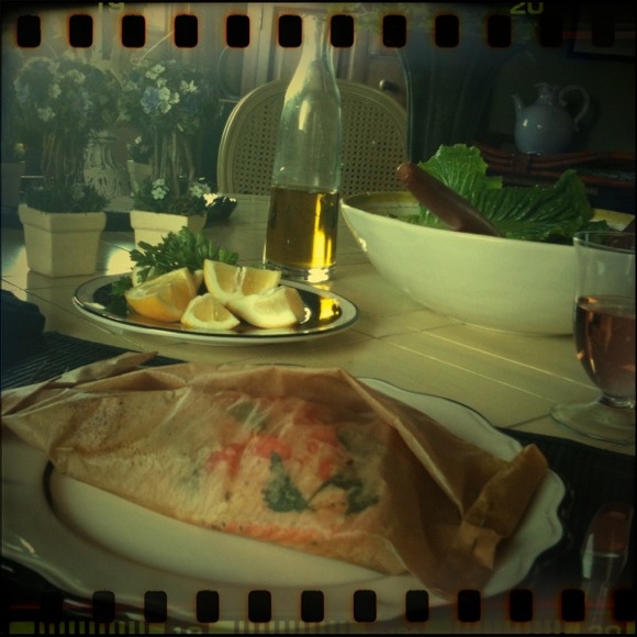 Julia Child's Salmon en Papillote