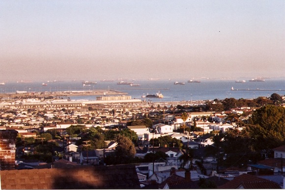 Port of LA on 9.12.2001