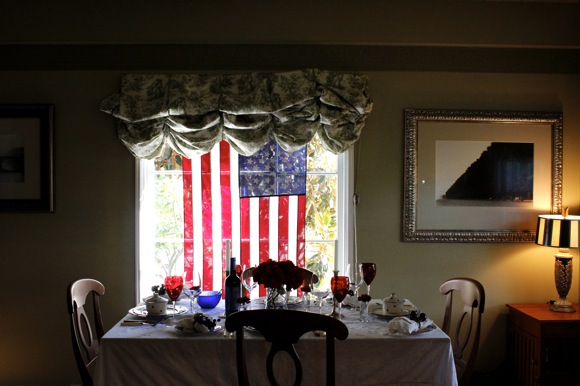 dining room flag
