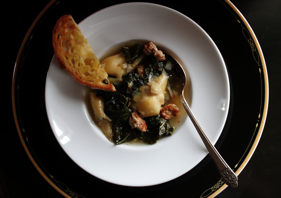 elegant tuscan kale soup