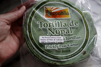 tortilla de nopal