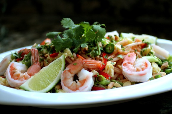 how to make shrimp pad thai