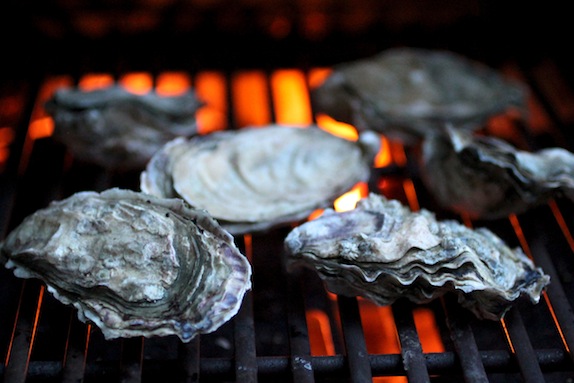 BBQ Oysters, Fanny Bay Oysters
