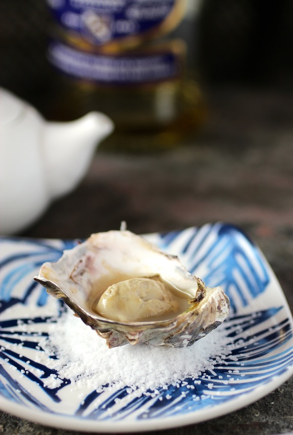Grilled Oyster with Scotch Whisky
