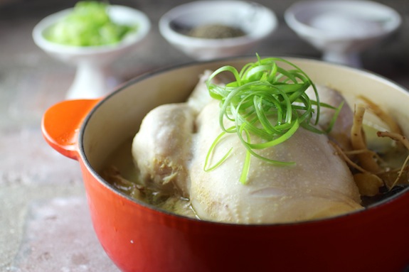 Samgyetang 삼계탕 Korean Ginseng Chicken Soup