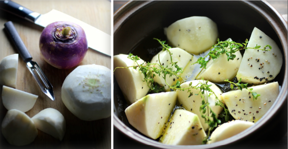 Turnip confit recipe