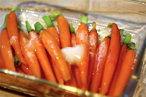 baby carrots with honey