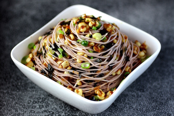 Rice Noodles with Miso Butter and Ramen-Style Toppings