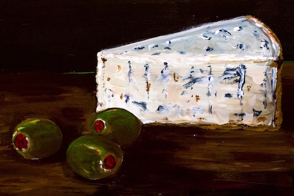 How to Make Bleu Cheese (acrylic on canvas)