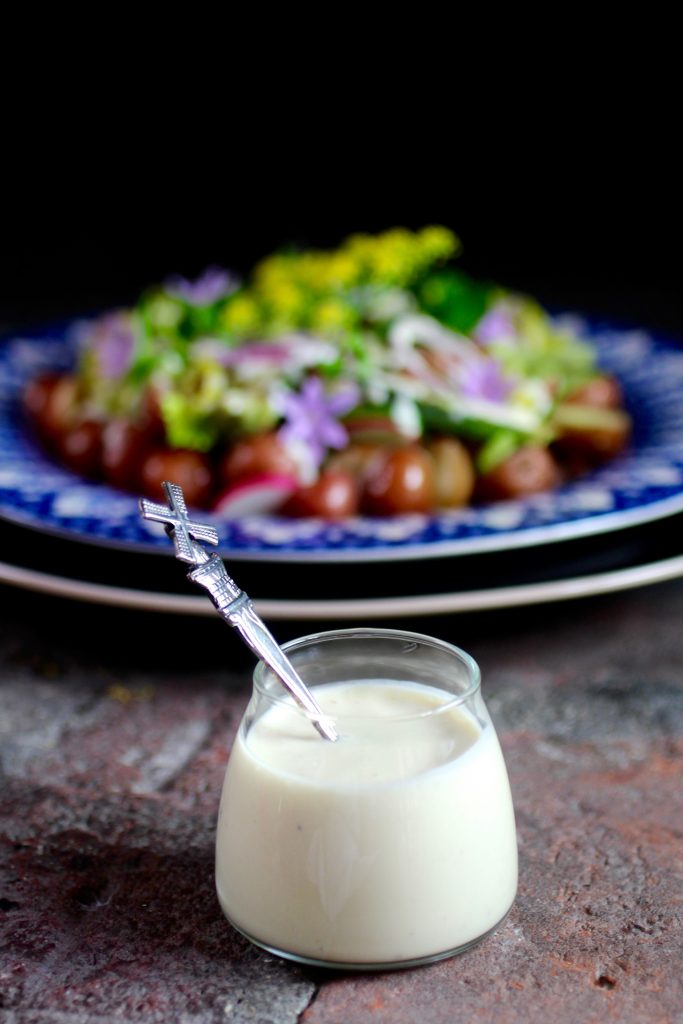 Recipe for Vinagre de Jerez Dressing. Excellent with Potato Salad. #saladdressing