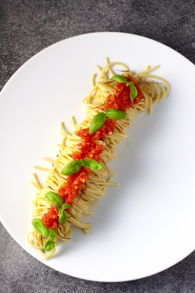 Spaghetti al Pomodoro with a Twist