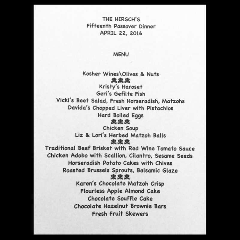 Our Best Passover Menu and Tips for Serving