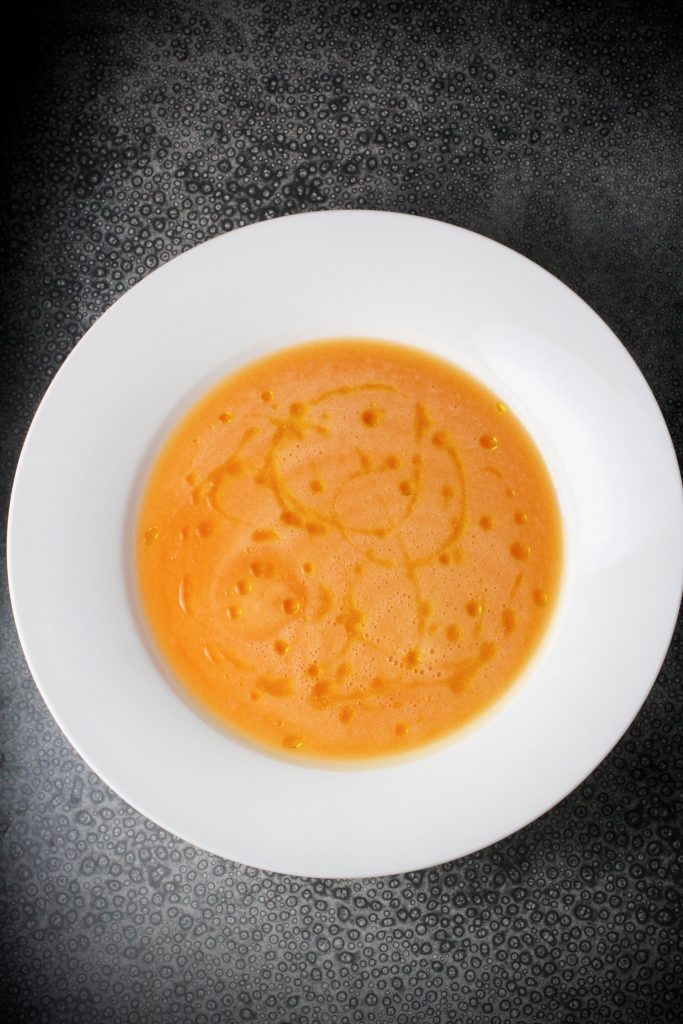 Chilled Cantaloupe Soup Recipe