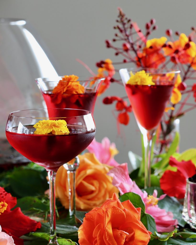 Hibiscus-Rose Infusion aka Agua de Jamaica y Rosas