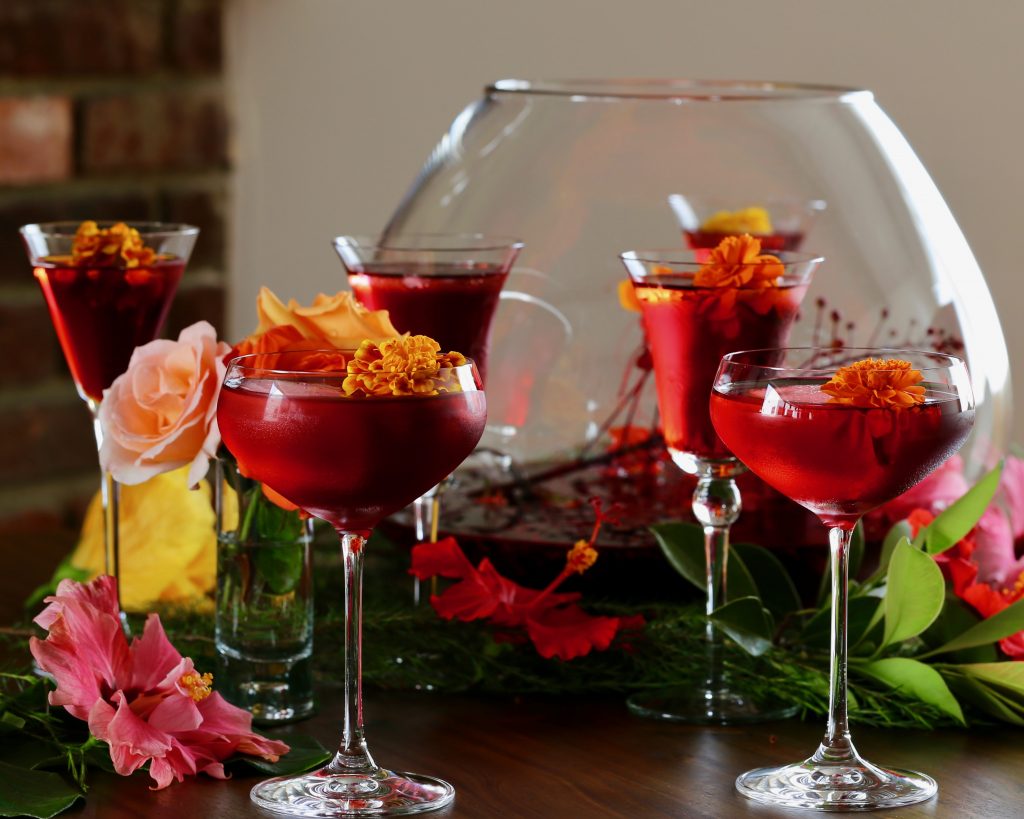 Hibiscus-Rose Infusion aka Agua de Jamaica y Rosas