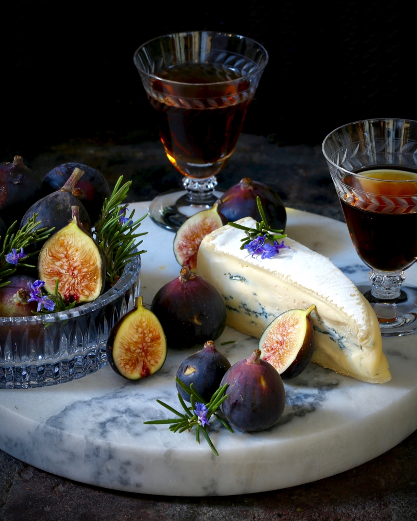 Figs, Cheese, Sherry