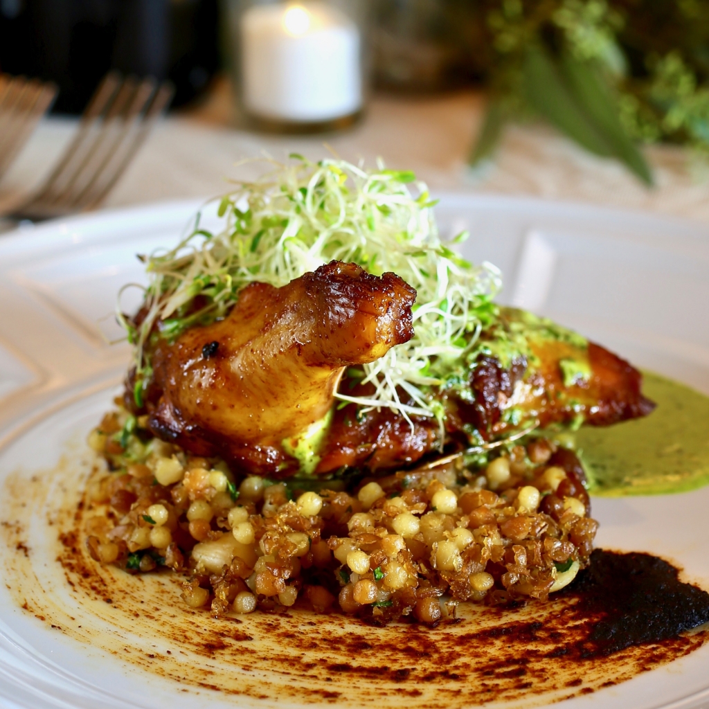 Chef Bernard Ibarra's Moroccan Spiced Free Range Chicken