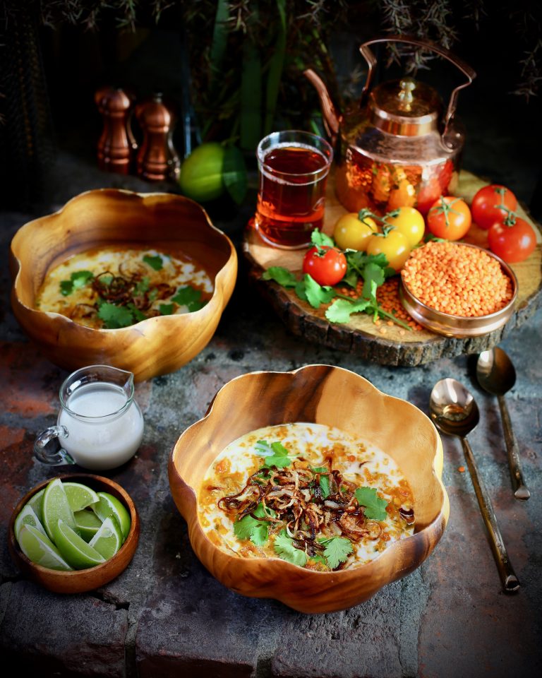 Crimini Mushroom Soup with Crème Fraîche - Taste With The Eyes