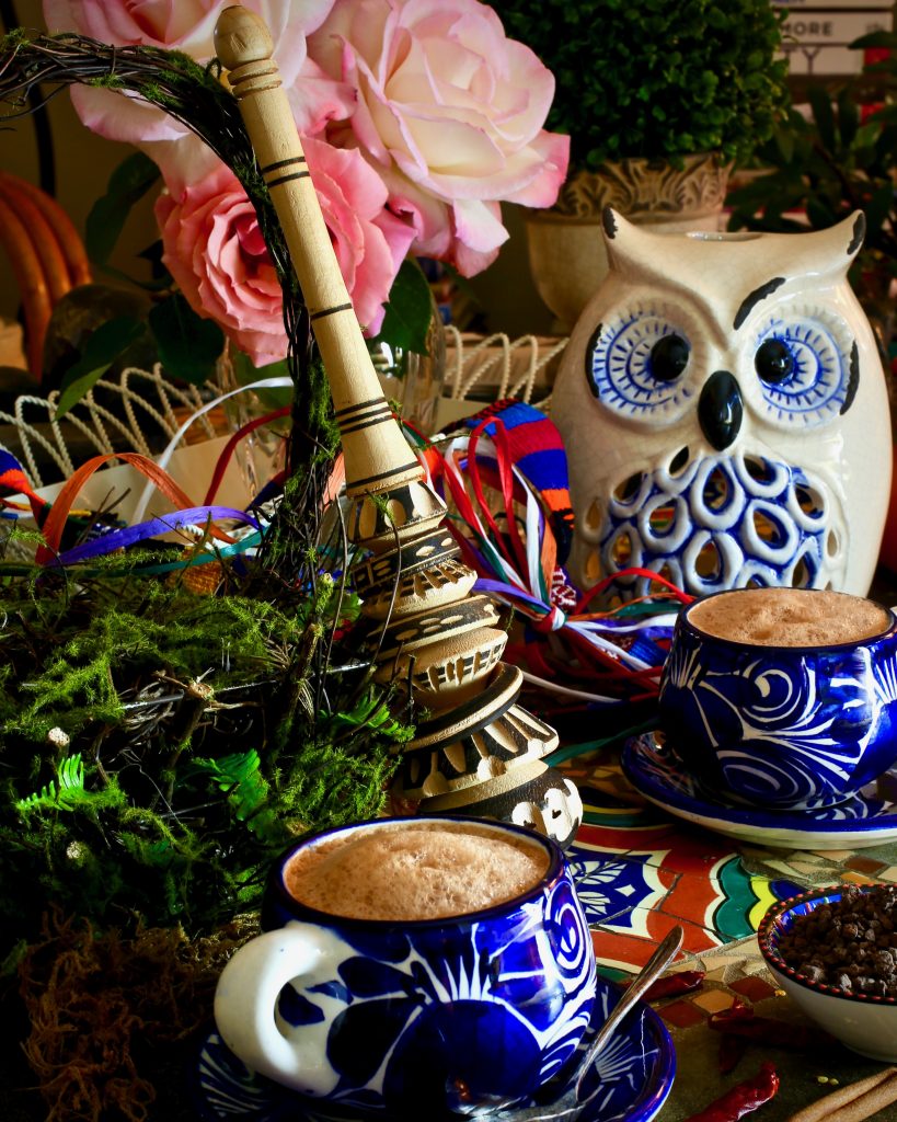 Mexican Hot Chocolate with Molinillo