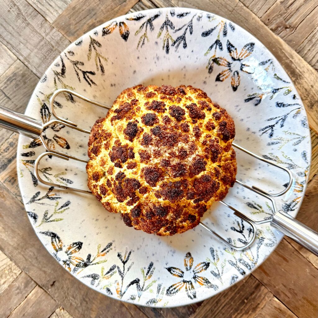 Whole Roasted Cauliflower (for Creamy Bolognese)