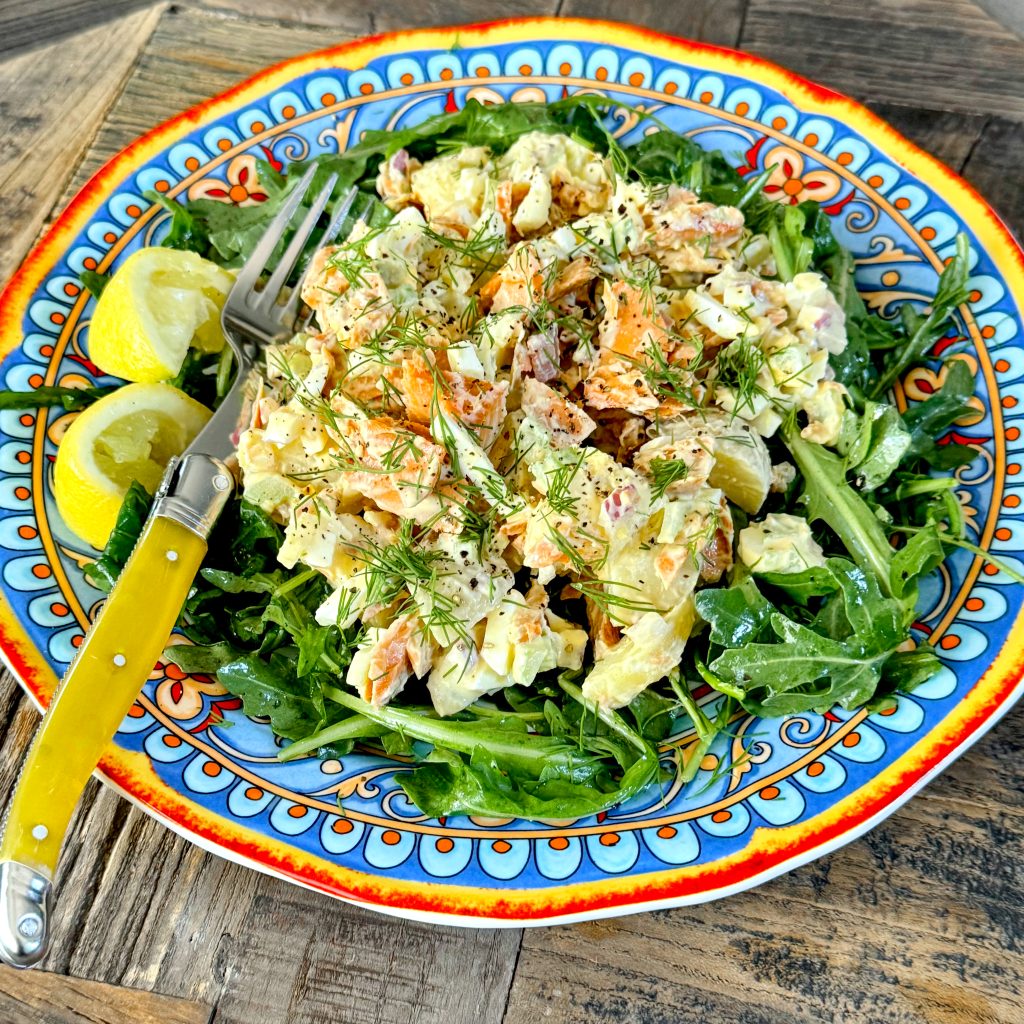 Smoked Salmon Potato Salad