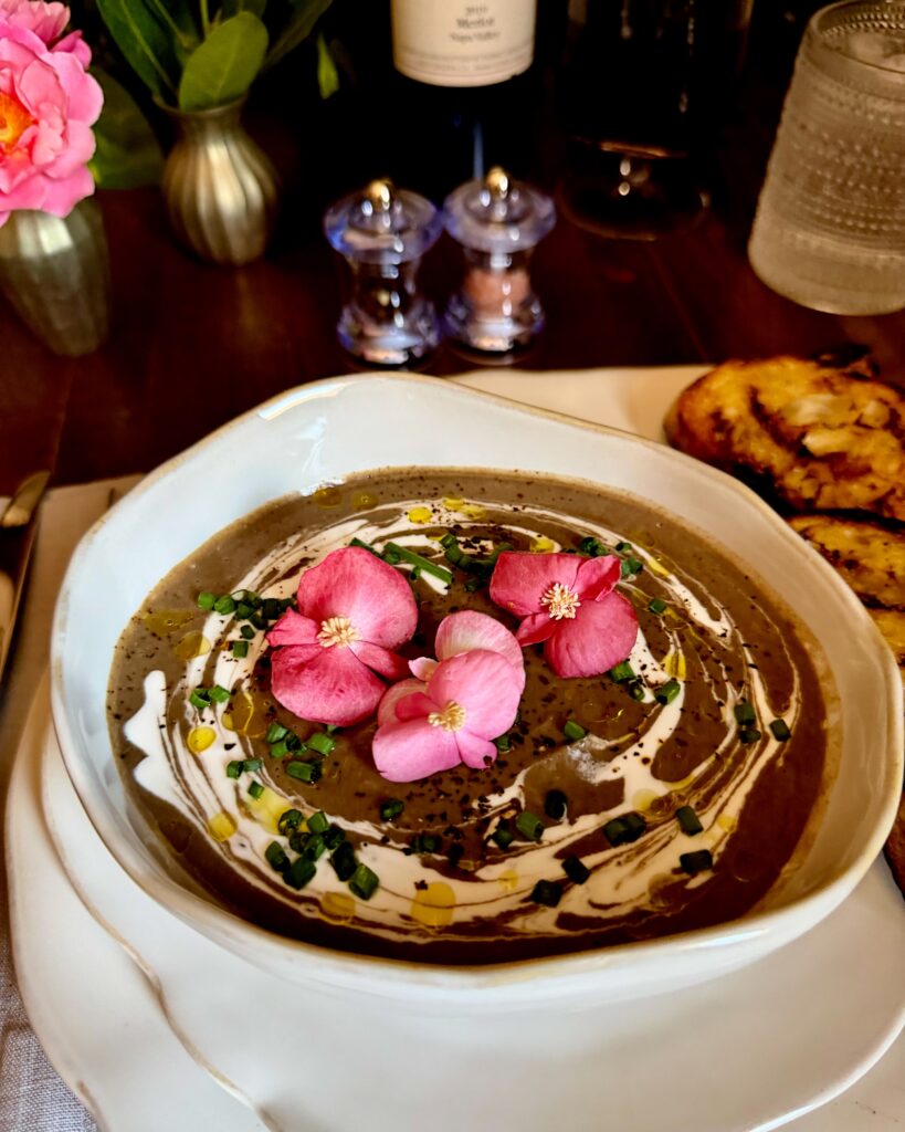 Black Beluga Lentil Soup