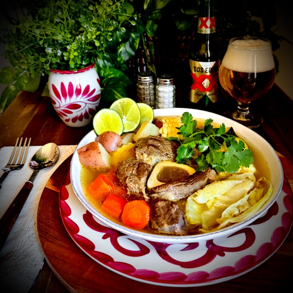Caldo de Res (Mexican Beef Shank Soup)