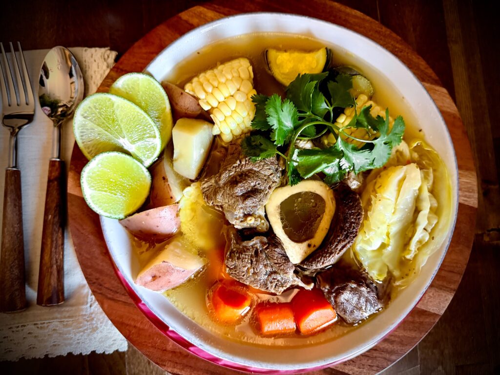 Caldo de Res (Mexican Beef Shank Soup)